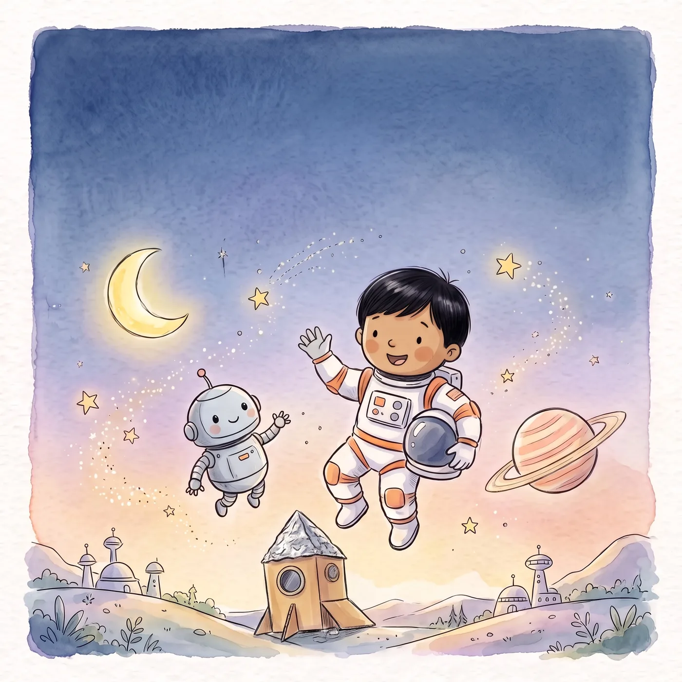 Cover of The Moon Robot
